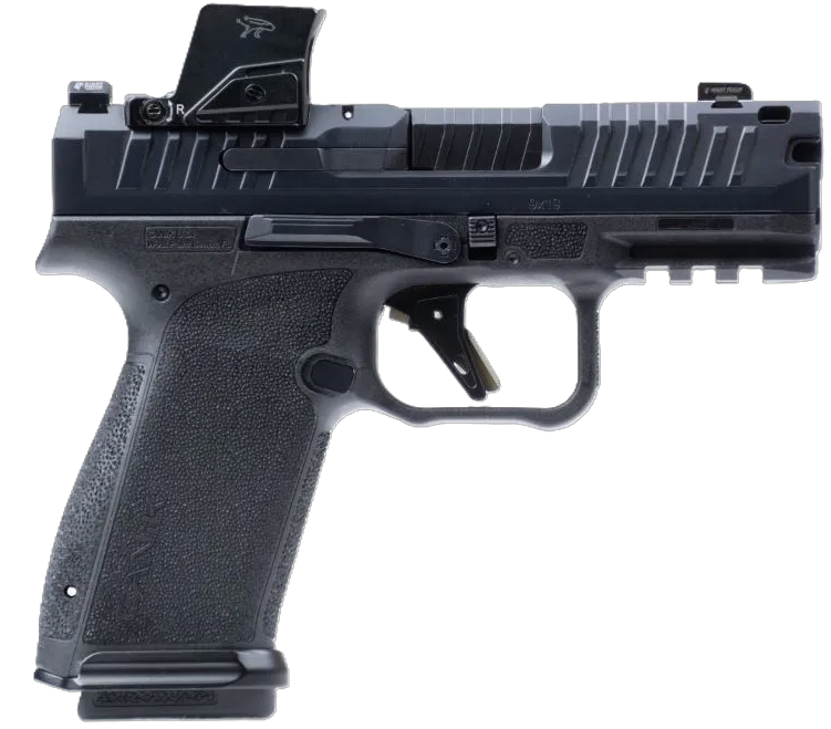 Canik MC9 Prime 3.64" 9mm 17rd Pistol w/ MeCanik MO4 Optic, Black - HG8328V-N - Canik