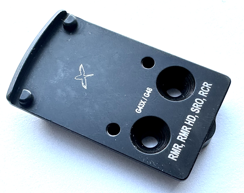 Forward Controls Design - Glock 43X/48 MOS compatible mounting plate for Trijicon RMR - Forward Controls Design
