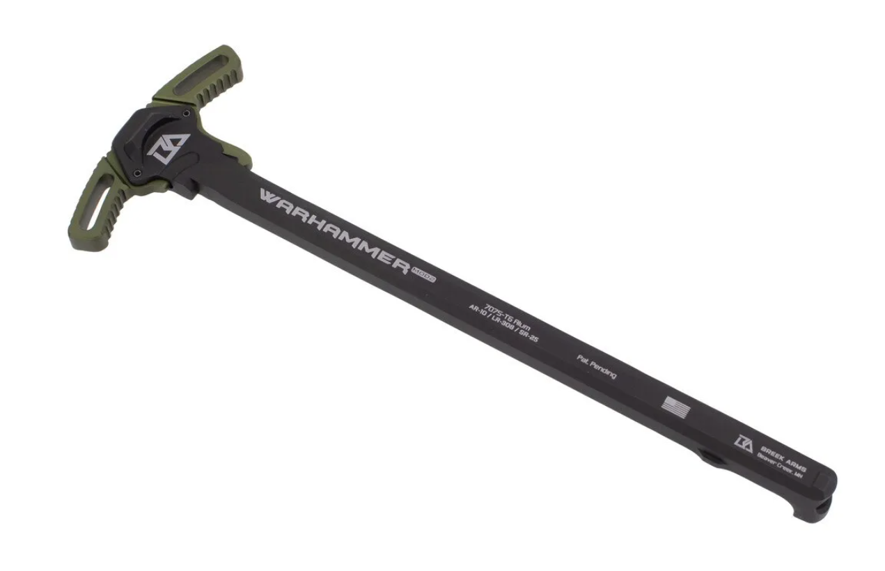 Breek Arms - Warhammer MOD2 Ambi Charging Handle - BRK530-RGREEN