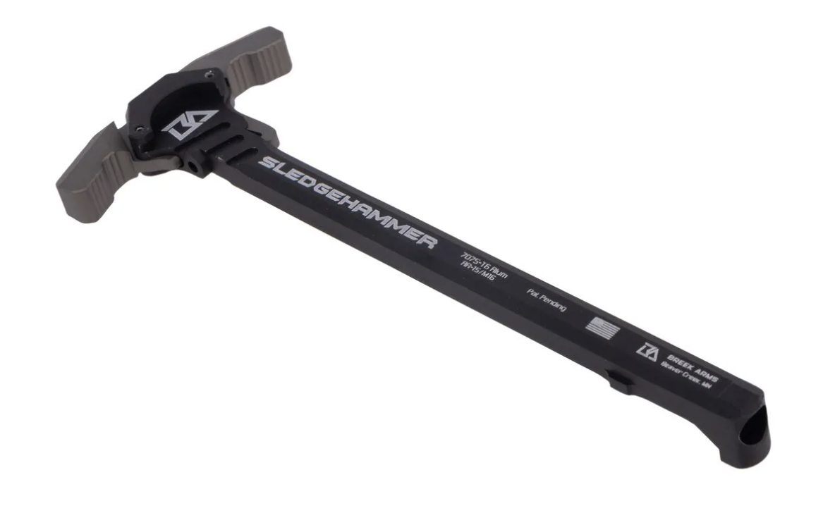Breek Arms - Sledgehammer Ambi Charging Handle - BRK6015-MGRAY - Breek Arms