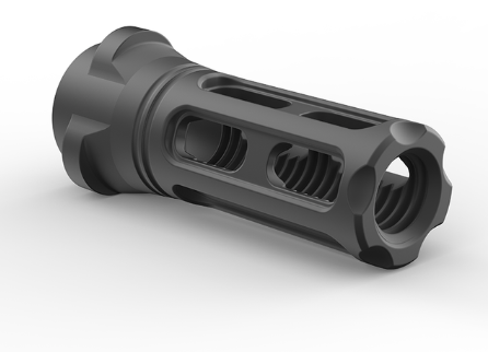 Breek Arms - Sentinel Caged Hider for 3QD, 9mm, 5/8x24 - BRK4324 - Breek Arms