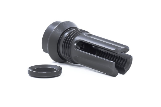 Breek Arms - Flash Hider, 9mm, 5/8x24, 13/16x16 Outside Threads - BRK4059 - Breek Arms