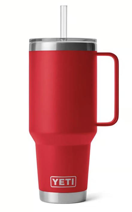 Yeti Rambler 42 oz Straw Mug, Rescue Red - Yeti