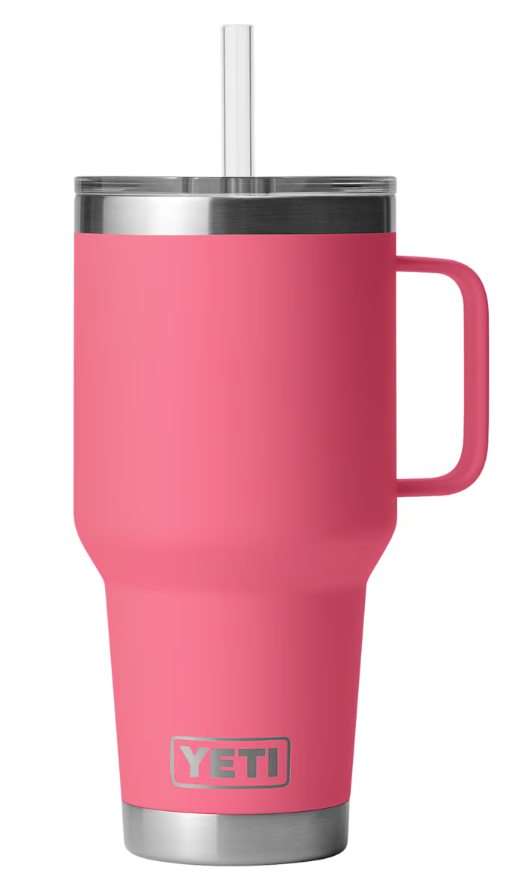 Yeti Rambler 35 oz Straw Mug, Tropical Pink - Yeti