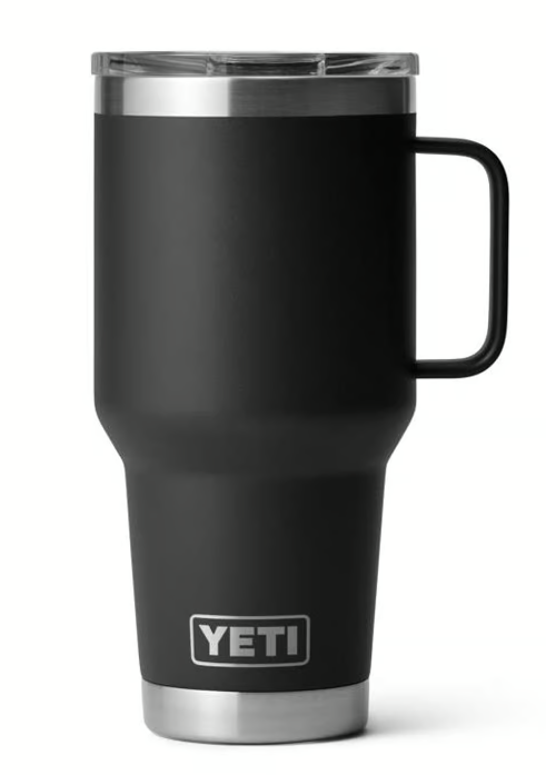 Yeti Rambler 30 oz Travel Mug, Black - Yeti