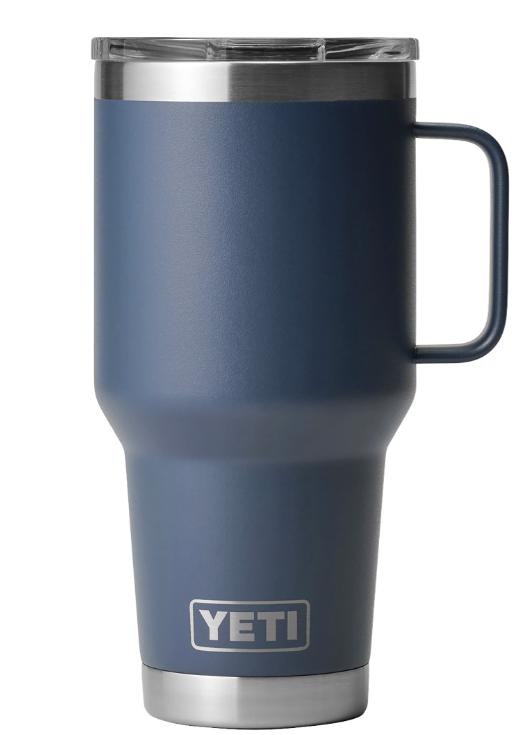 Yeti Rambler 30 oz Travel Mug, Navy