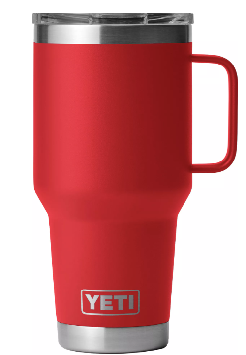 Yeti Rambler 30 oz Travel Mug Rescue, Red