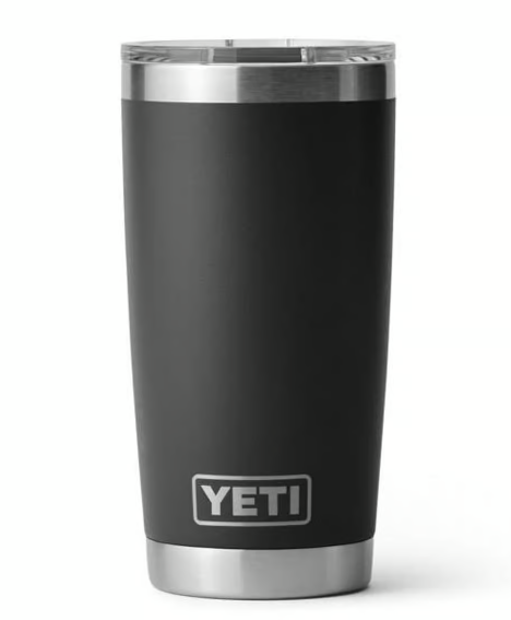 Yeti Rambler 20 oz Tumbler MagSlider Lid, Black - Yeti