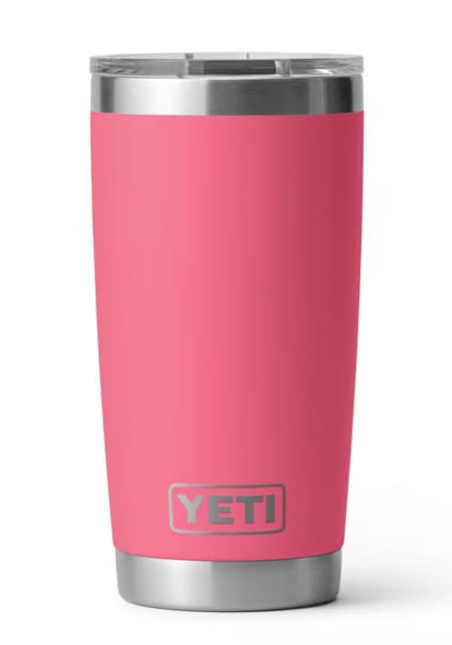 Yeti Rambler 20 oz Tumbler MagSlider Lid, Tropical Pink - Yeti