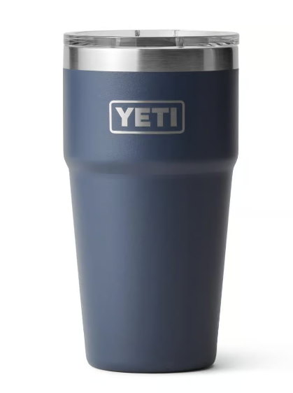 YETI Rambler 20 oz Stackable Tumbler with MagSlider Lid, Navy - Yeti