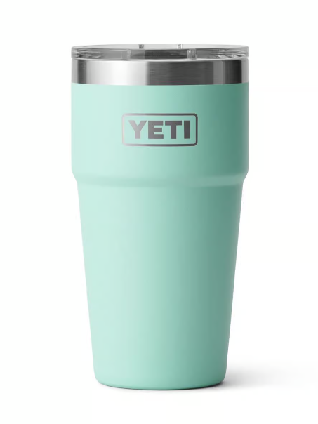 YETI Rambler 20 oz Stackable Tumbler with MagSlider Lid, Seafoam