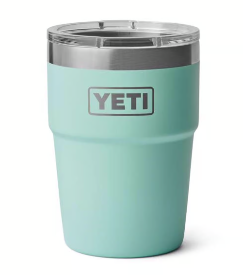 YETI Rambler 16 oz Stackable Tumbler with MagSlider Lid, Seafoam - Yeti