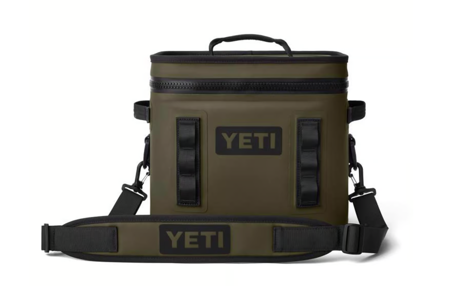 YETI Hopper Flip 12 Soft Sided Cooler, Olive/Black - Yeti