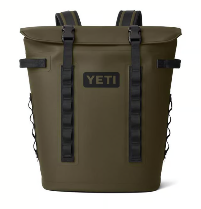 Yeti Hopper Backpack M20 Backpack Cooler, Olive/Black