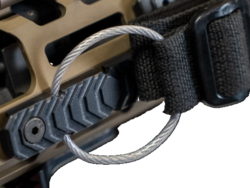 NeoMag - RIGS 1-Slot with Sling Ring - RIGS-SNGL-BLK-RING
