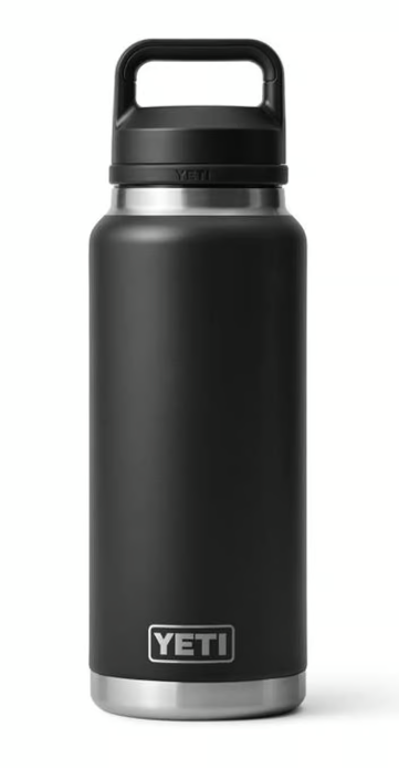 YETI Rambler 36 oz Bottle with Chug Cap, Black - Yeti