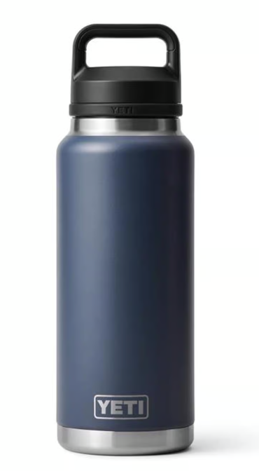YETI Rambler 36 oz Bottle with Chug Cap, Navy