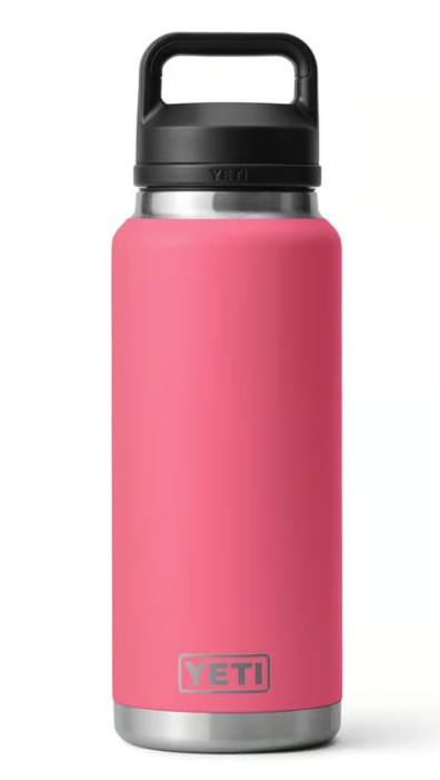 YETI Rambler 36 oz Bottle with Chug Cap, Tropical Pink