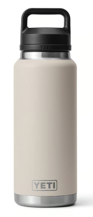 YETI Rambler 36 oz Bottle with Chug Cap, Cape Taupe