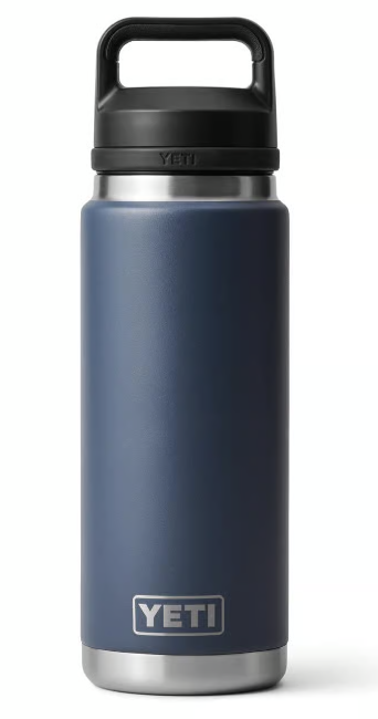 Yeti Rambler 26 oz Bottle w/ Chug Cap, Navy