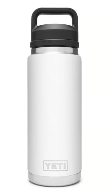 Yeti Rambler 26 oz Bottle w/ Chug Cap, White