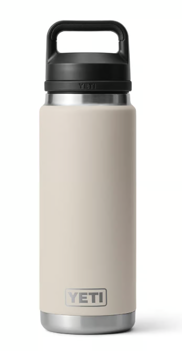 Yeti Rambler 26 oz Bottle w/ Chug Cap, Cape Taupe