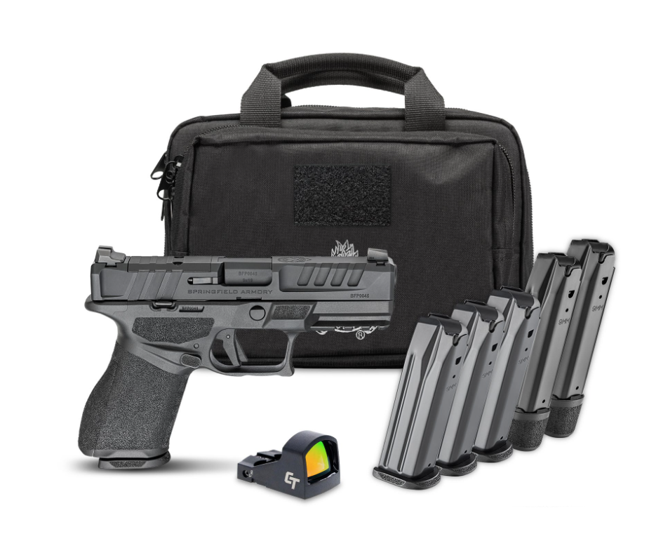 Springfield Pistol Echelon 4.0C Gear Up 9mm 15/18rd Pistol w/ CT Optic - Springfield Armory