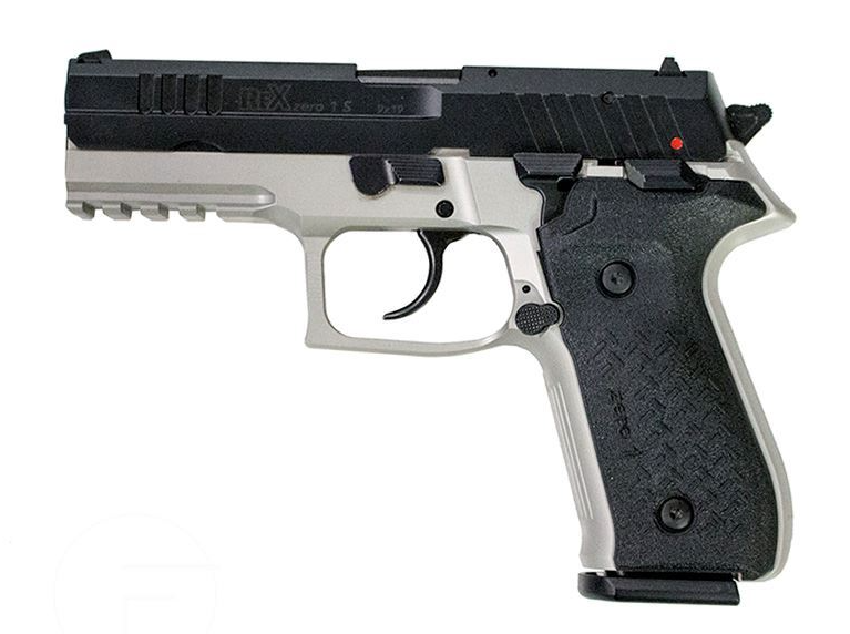 Arex REX Zero 1 Standard 4.3" 9mm 17rd Pistol, Black/Grey - REX ZERO1S-Grey - Arex