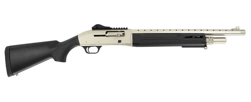 Tokarev USA TTF 12 Gauge 18.5" Semi-Auto Shotgun, Nickel - Tokarev Usa