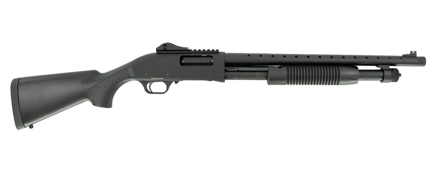 Tokarev USA TX3 12 Gauge 18.5" Pump Action, Black - Tokarev Usa