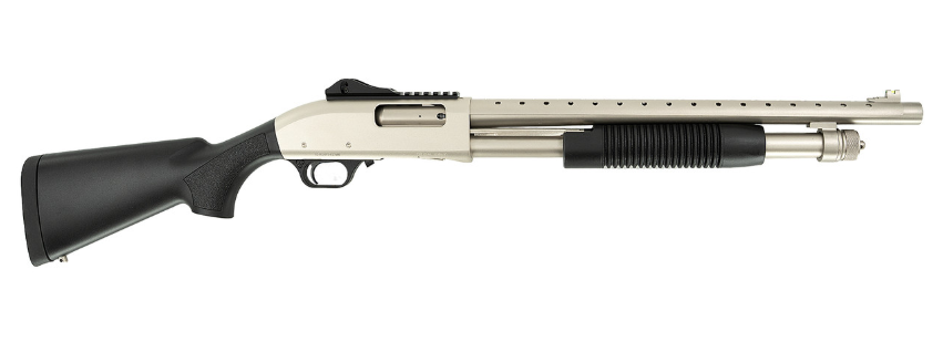 Tokarev USA TX3 12 Gauge 18.5" Pump Action, Nickel - Tokarev Usa