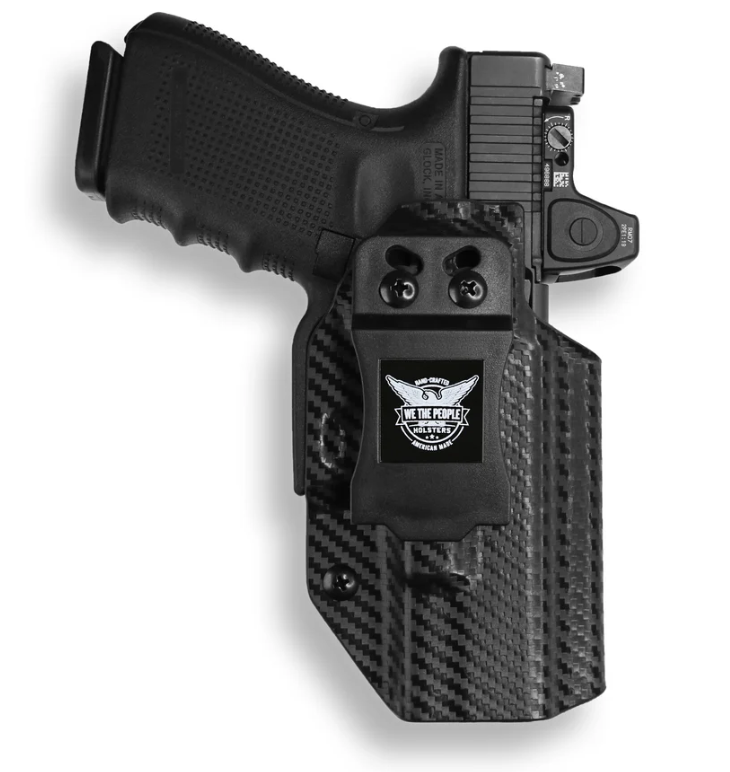 We The People Holsters Glock 19 / 19X / 45 / 23 (Gen1-4) / 32 / 44 (Red Dot Ready) Holsters, Carbon Fiber - We The People Holsters