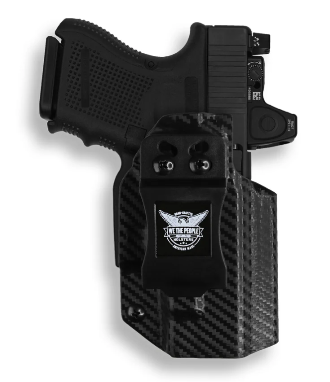 We The People Holsters Glock 26 / 27 / 28 / 33 (Red Dot Ready) Holsters, Carbon Fiber