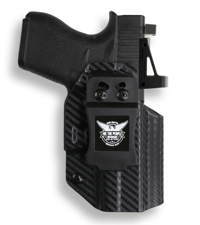 We The People Holsters Glock 43 / 43X (Red Dot Ready) Holsters, Carbon Fiber - We The People Holsters