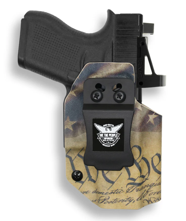 We The People Holsters We The People Holsters Glock 43 / 43X (Red Dot Ready) Holsters, Constitution