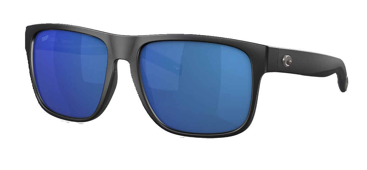 Costa Spearo Xl - Matte Black - Blue Mirror 580P - 06S9013 - Costa