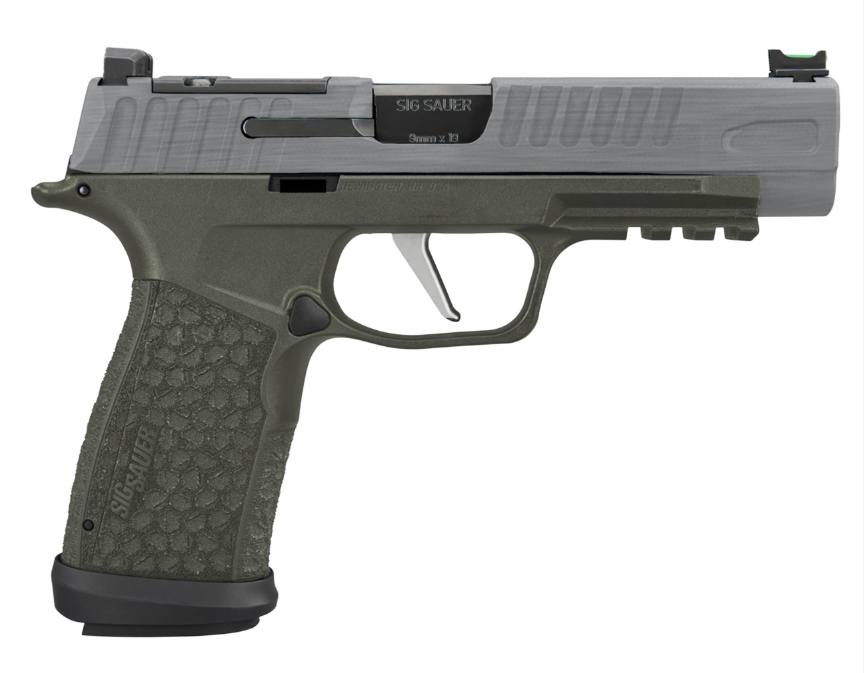 Sig Sauer P365 Fuse 4.3" 9MM O.R. (1)17rd / (2)21rd Pistol, Crushed Silver Battleworn - Sig Sauer