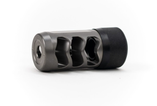 Area 419 Hellfire-Ti Self Timing Muzzle Brake 5/8-24, Gray - Area 419