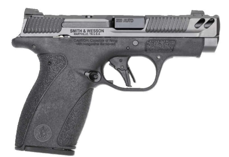 Smith & Wesson PC Bodyguard 2.0 Carry Comp, No Thumb Safety, 3.1" 380 Auto Pistol w/ (1) 10rd and (1)12rd Mag, Grey/BLK - 14416 - Smith & Wesson
