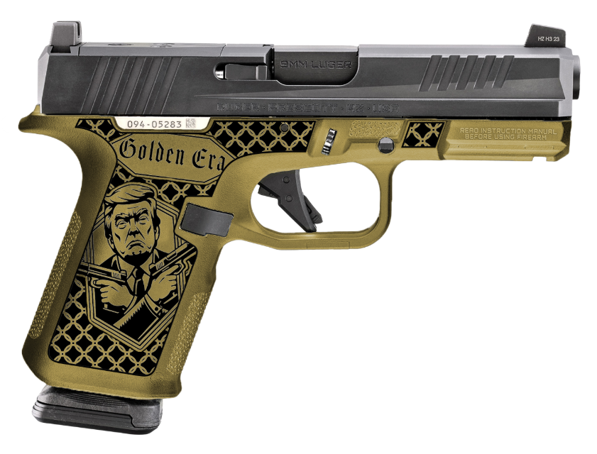 Ruger RXM Limited Edition Don Wick OR 4" 9mm (2)15rd Pistol, Gold - 19400-DWICK2.0 - Ruger