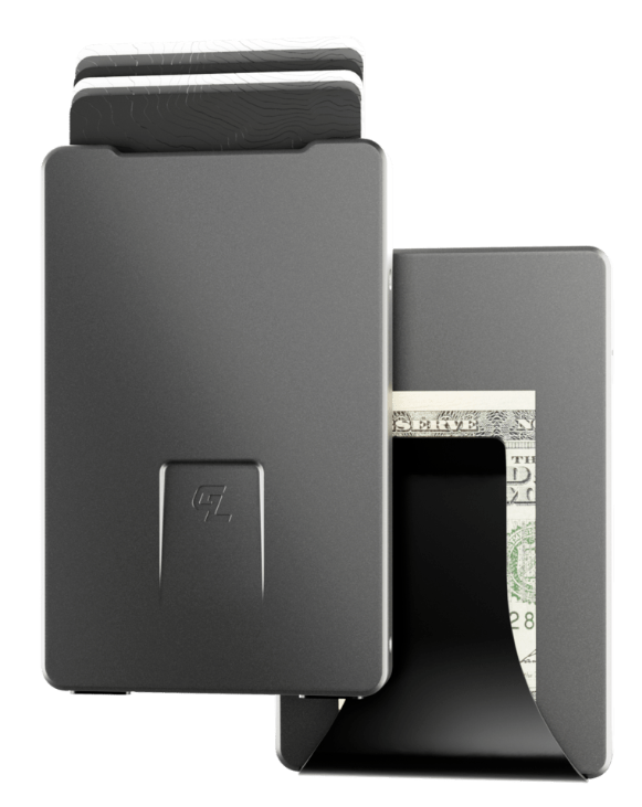 Groove Life Money Clip, Gun Metal - WLT3-102