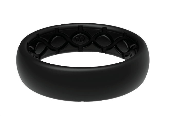 Groove Life Essential Thin Ring, Black - 06 - R22-101-06