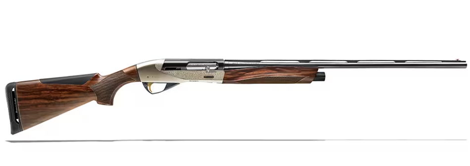 Benelli Ethos Field 26" 28 GA Shotgun, Walnut and Engraved Nickel - 10480 - Benelli