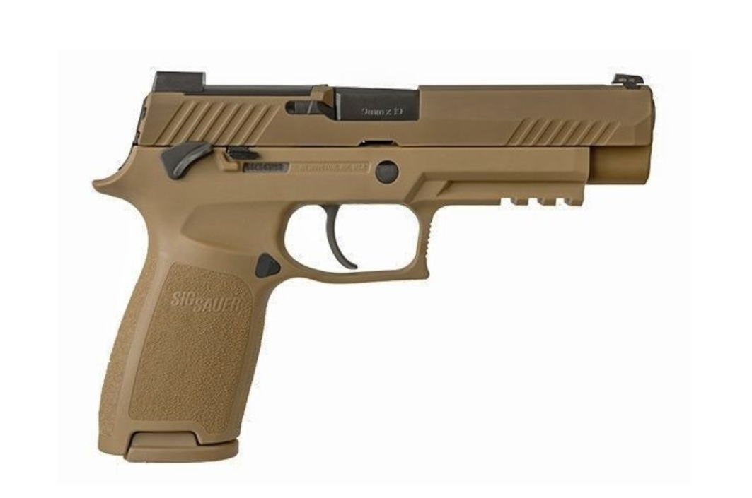 Sig Military M17 9mm 21rd Optic Ready Pistol, Coyote - SIGP320M17 - Sig Sauer