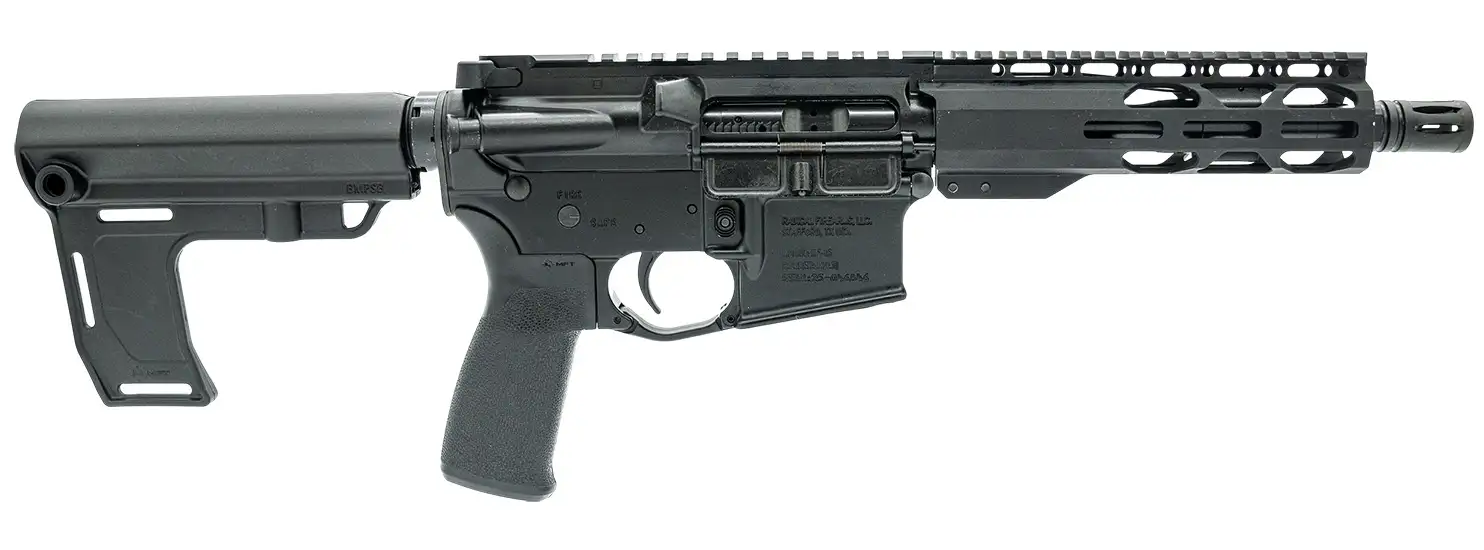 Radical 7.5" 5.56 Nato 7" RPR 30rd Pistol with MFT - RF01560 - Radical Firearms