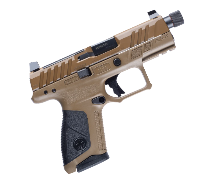 Beretta APX-A1 Compact Tactical 9mm 15/17rd 4.2" Pistol, FDE - JAXA1C917TACFDE - Beretta