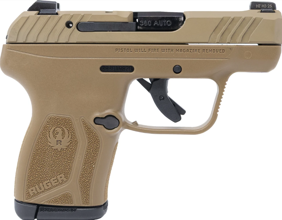 Ruger LCP Max 2.8" .380 ACP 10rd Pistol, FDE - 13764 - Ruger