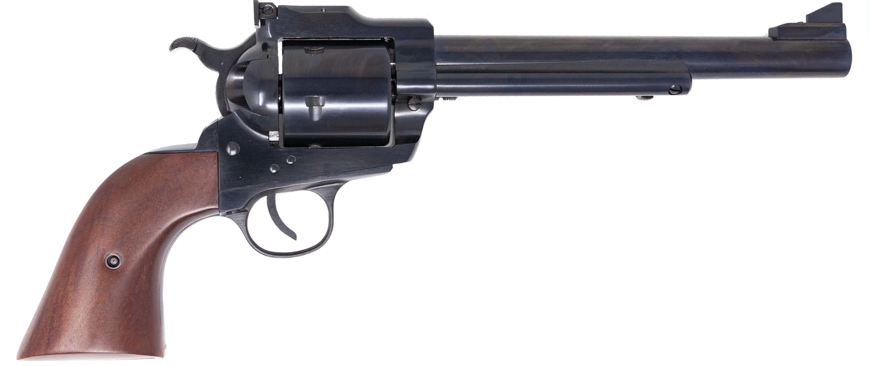 Pietta Prospector 7.5" 44 Rem Mag 6rd Revolver, Black / Wood - PSA4475 - Pietta