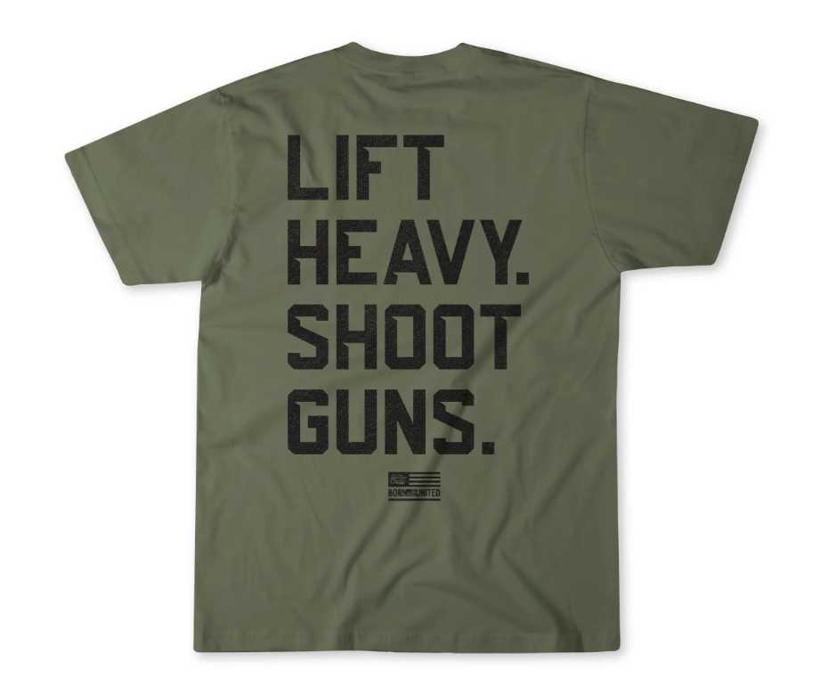 Born United Lift Heavy Shoot Guns - Large - Born United