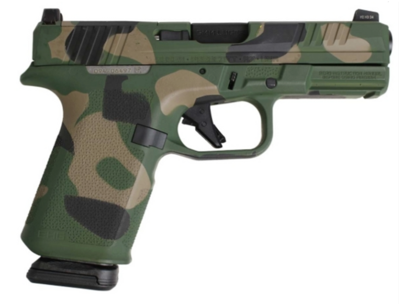 Ruger RXM O.R. 4" 9mm Pistol Magpul EHG, M81 Camo - RUGE19400-M81 - Ruger